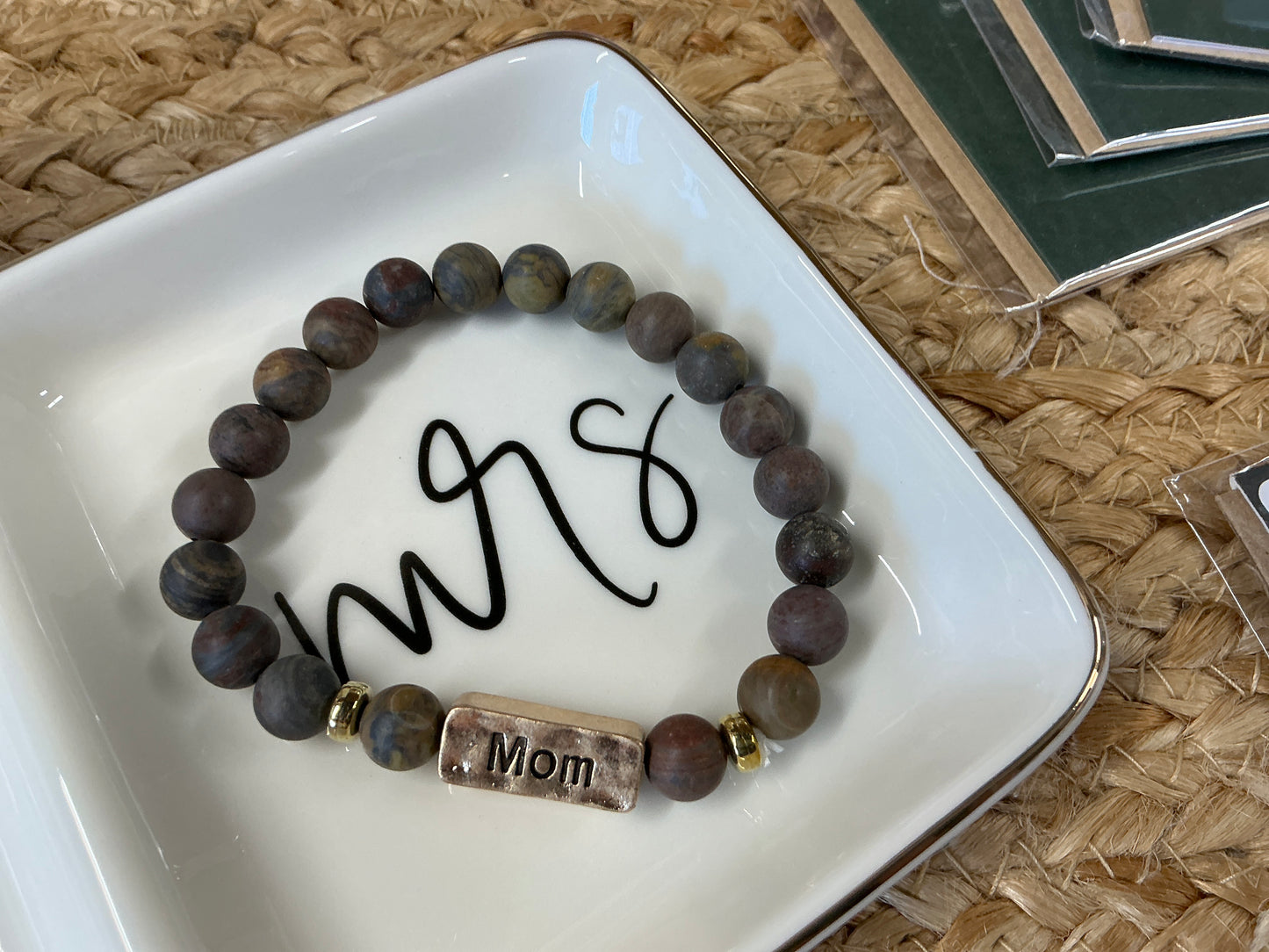 Beaded Mom Bracelet