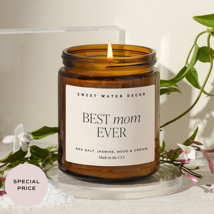 *NEW* Best Mom Ever 9 oz Soy Candle - Mother's Day Gifts