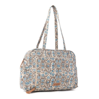 Myra Sunnyfield Diaper Bag in Dusty Teal