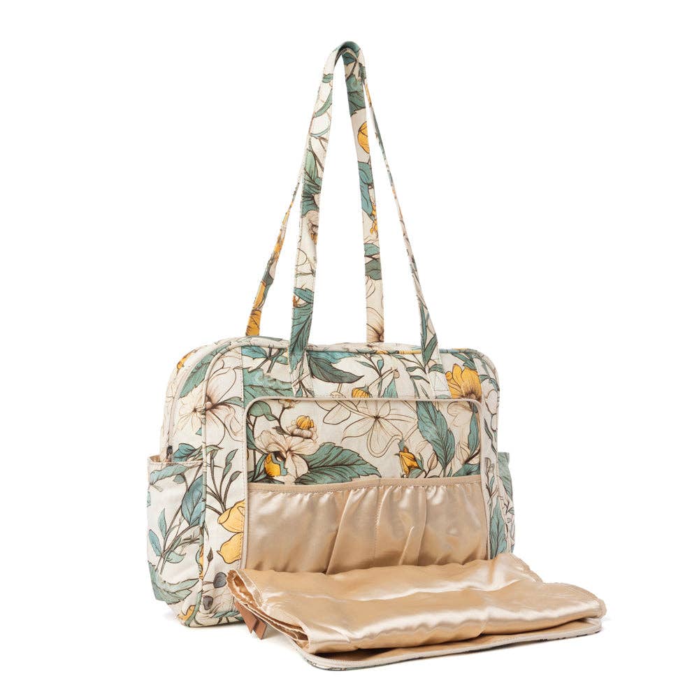 Myra Sunnyfield Diaper Bag in Ochre Farm