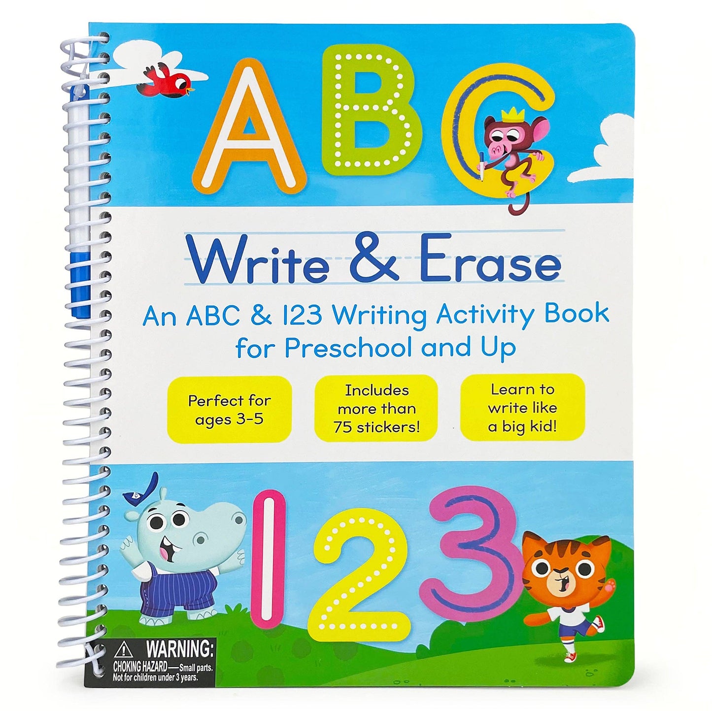 Write & Erase ABC and 123 Book