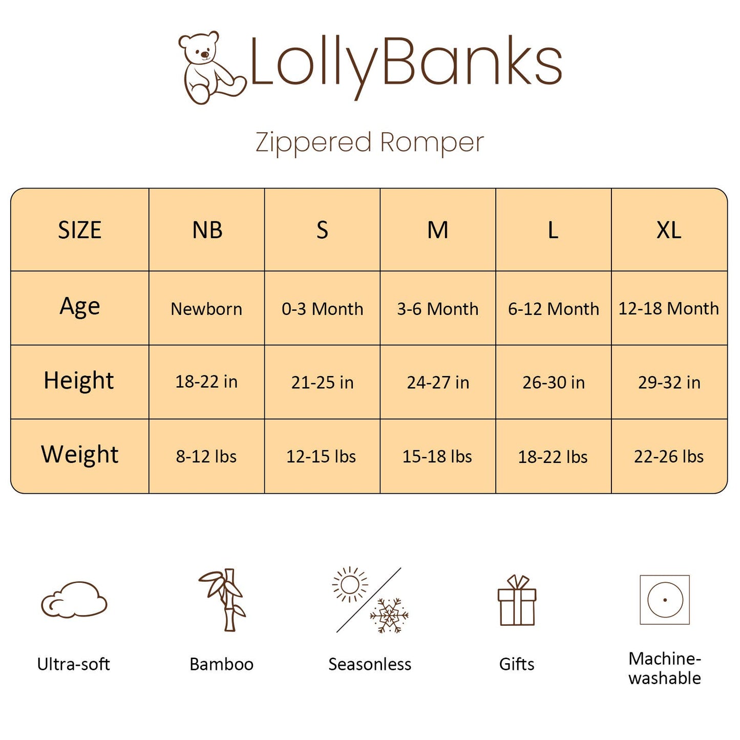 Bamboo Boots Zip Pjs
