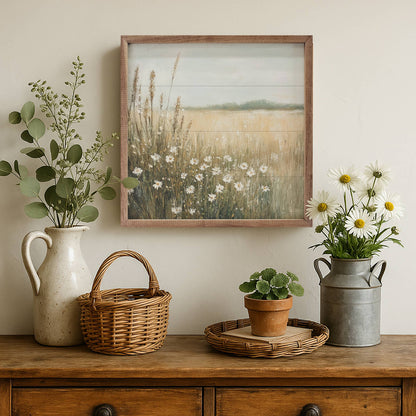Daisy Dream Wood Canvas