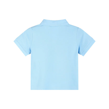 Blue Baseball Polo Shirt