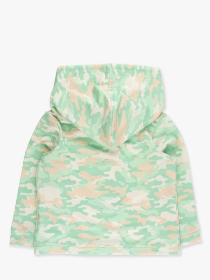 Boys Sage Trail Camo Performance Hooded Shirt