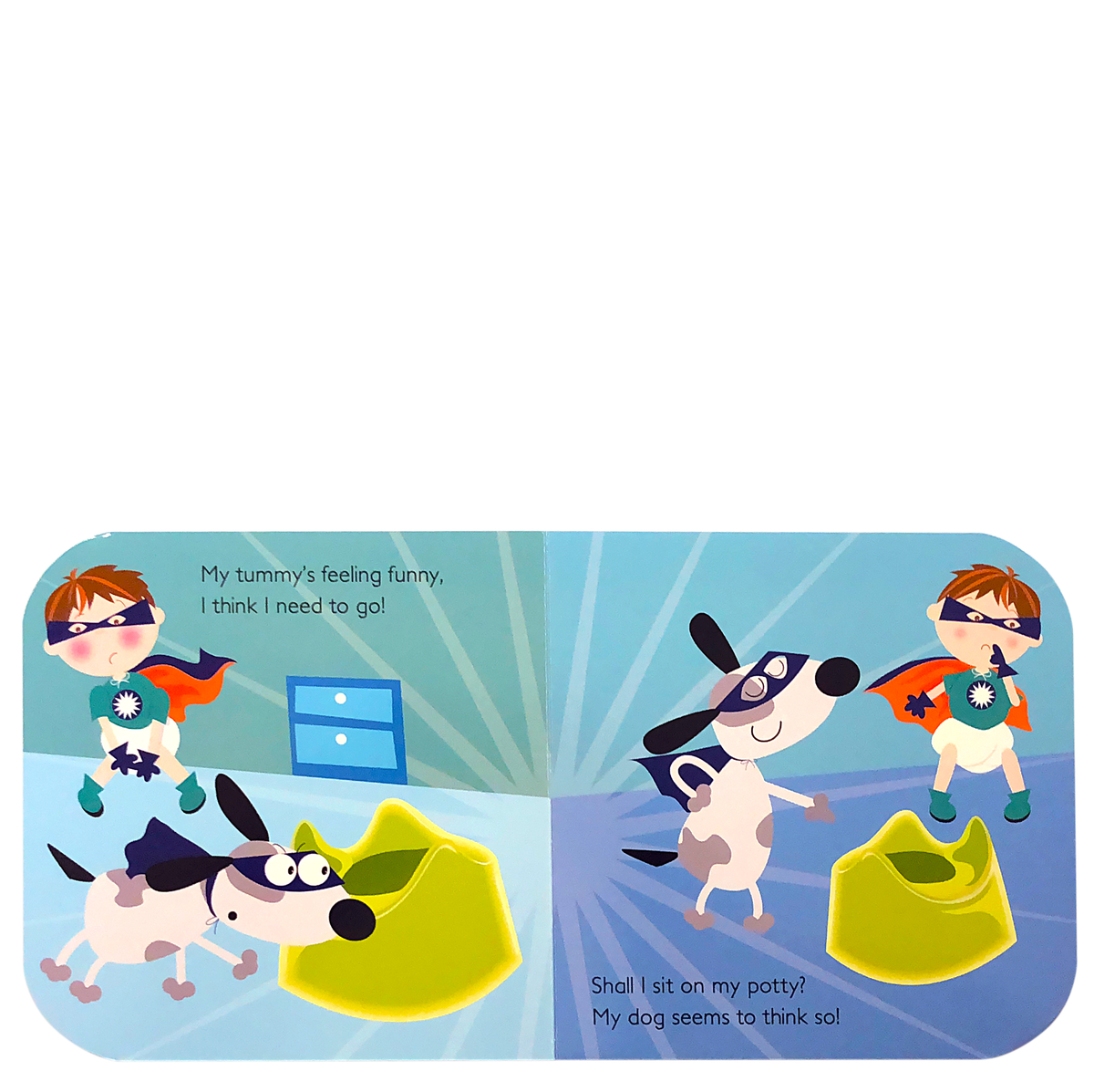 Potty Superhero Book