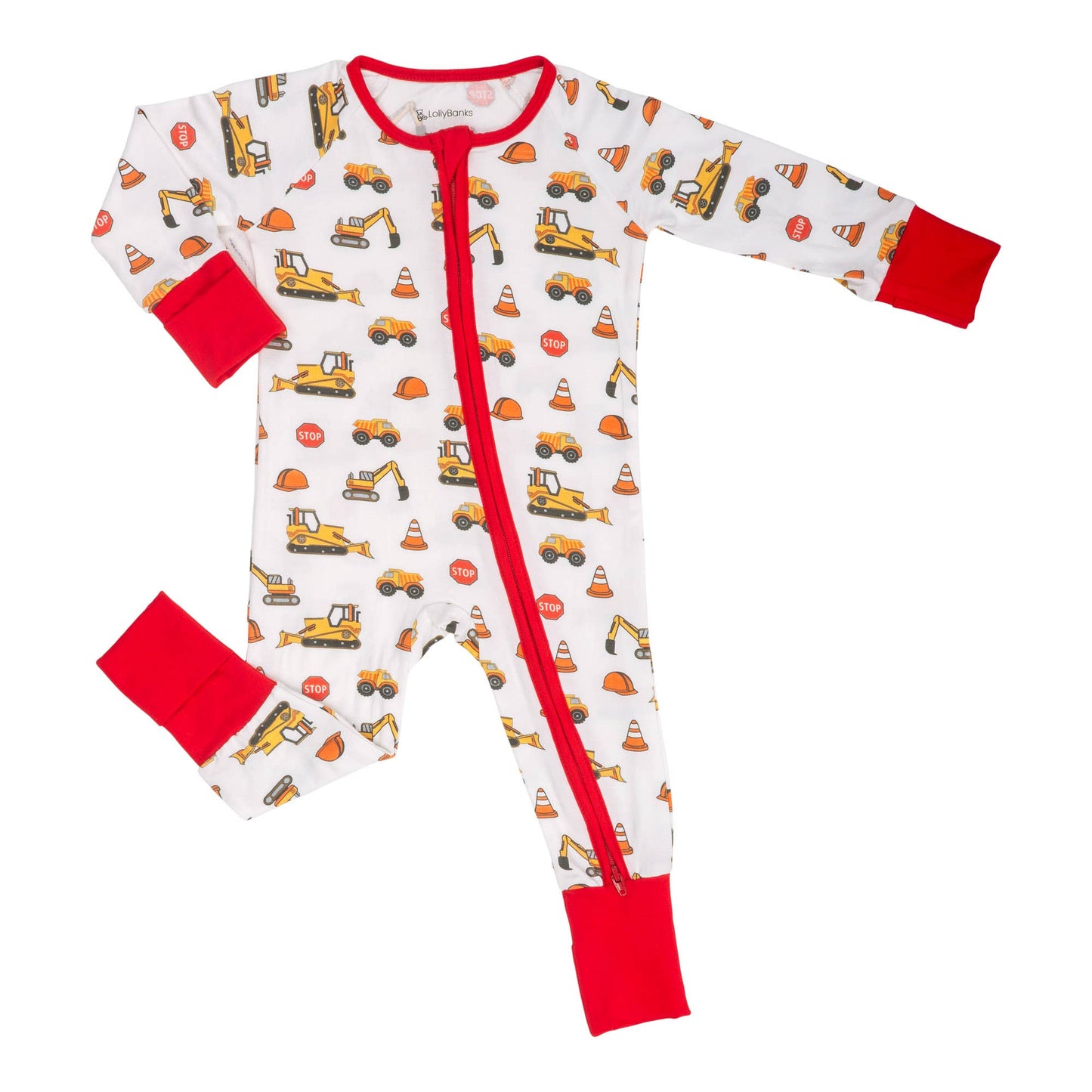 Bamboo Construction Zip Pjs