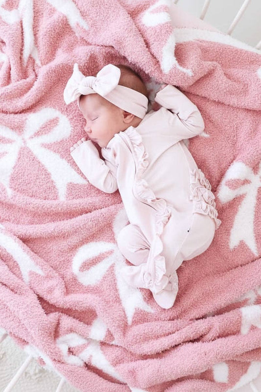CuddleLane™ Luxe Blankets | Bows