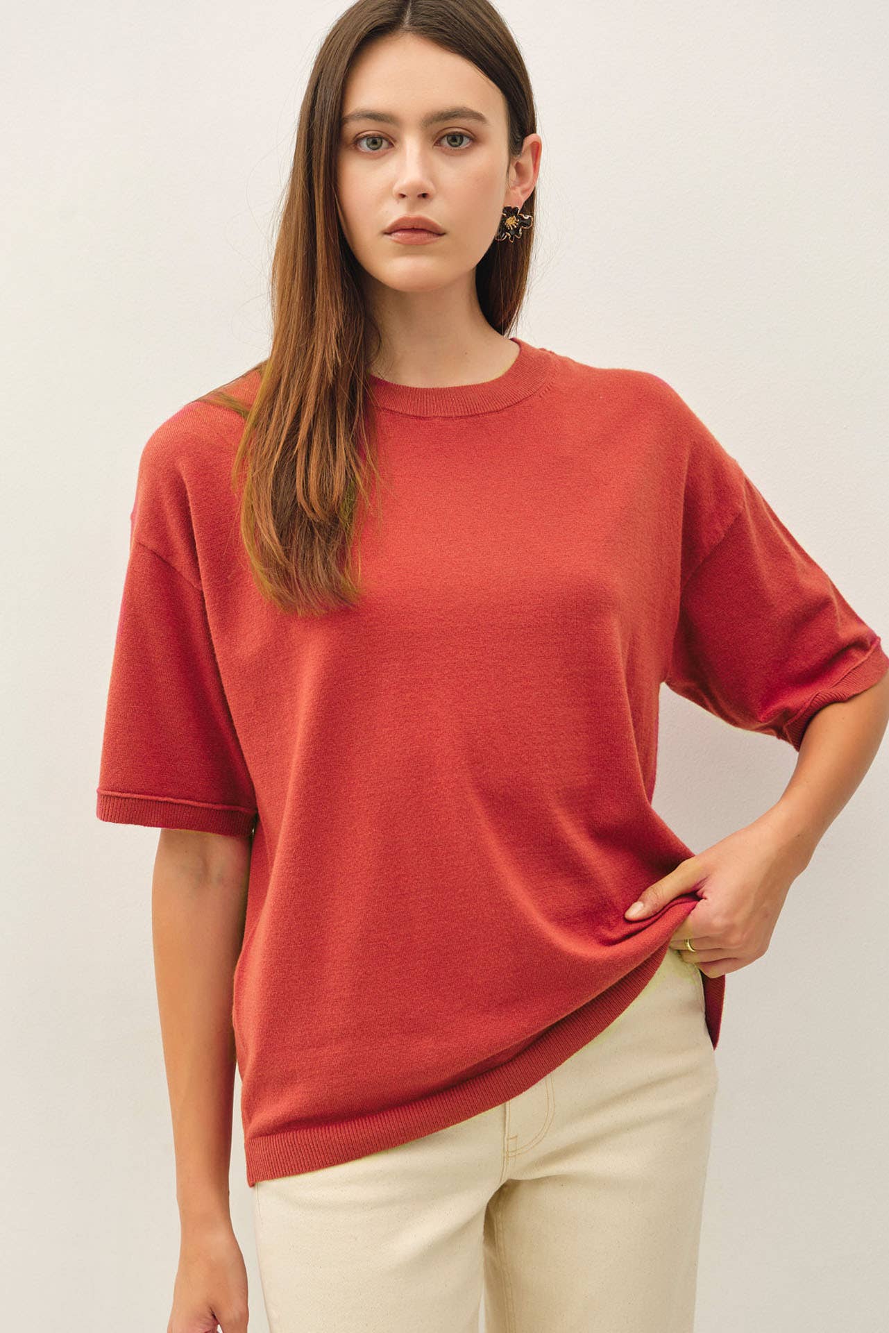 BOXY FIT CREWNECK