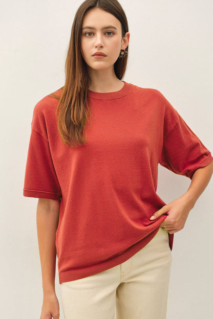 BOXY FIT CREWNECK