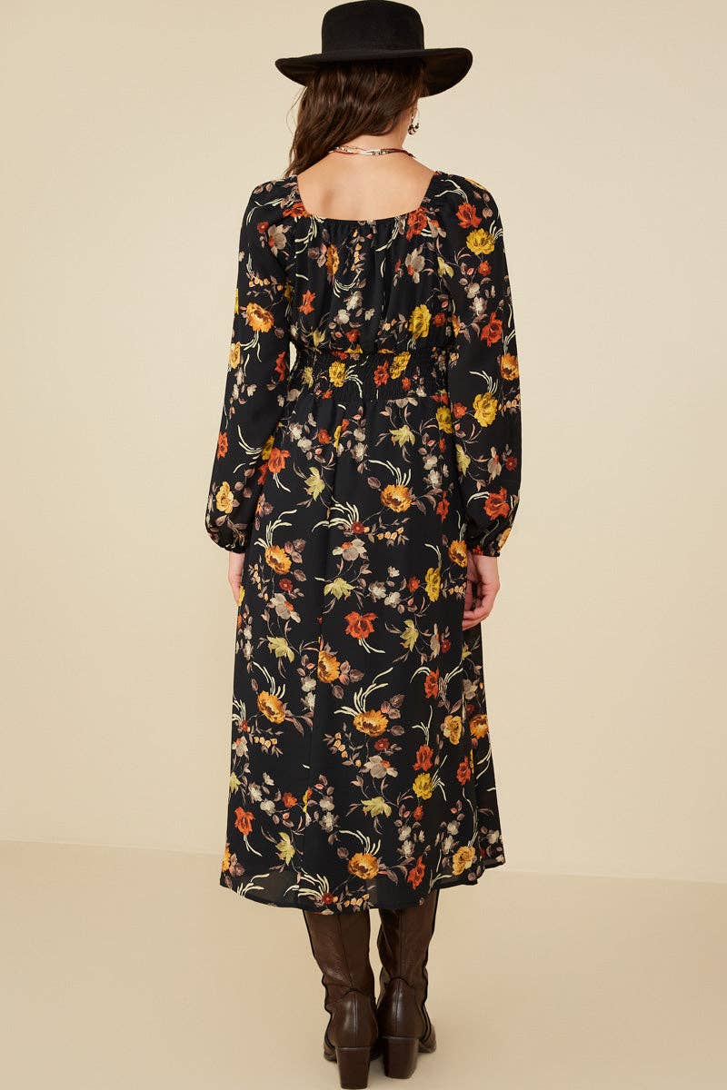 Hayden Fall Floral Dress