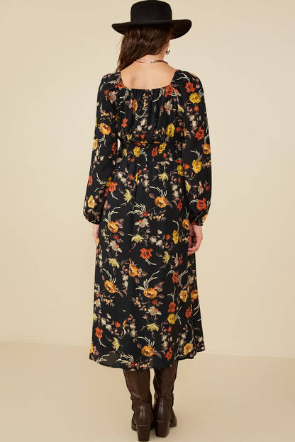 Hayden Fall Floral Dress