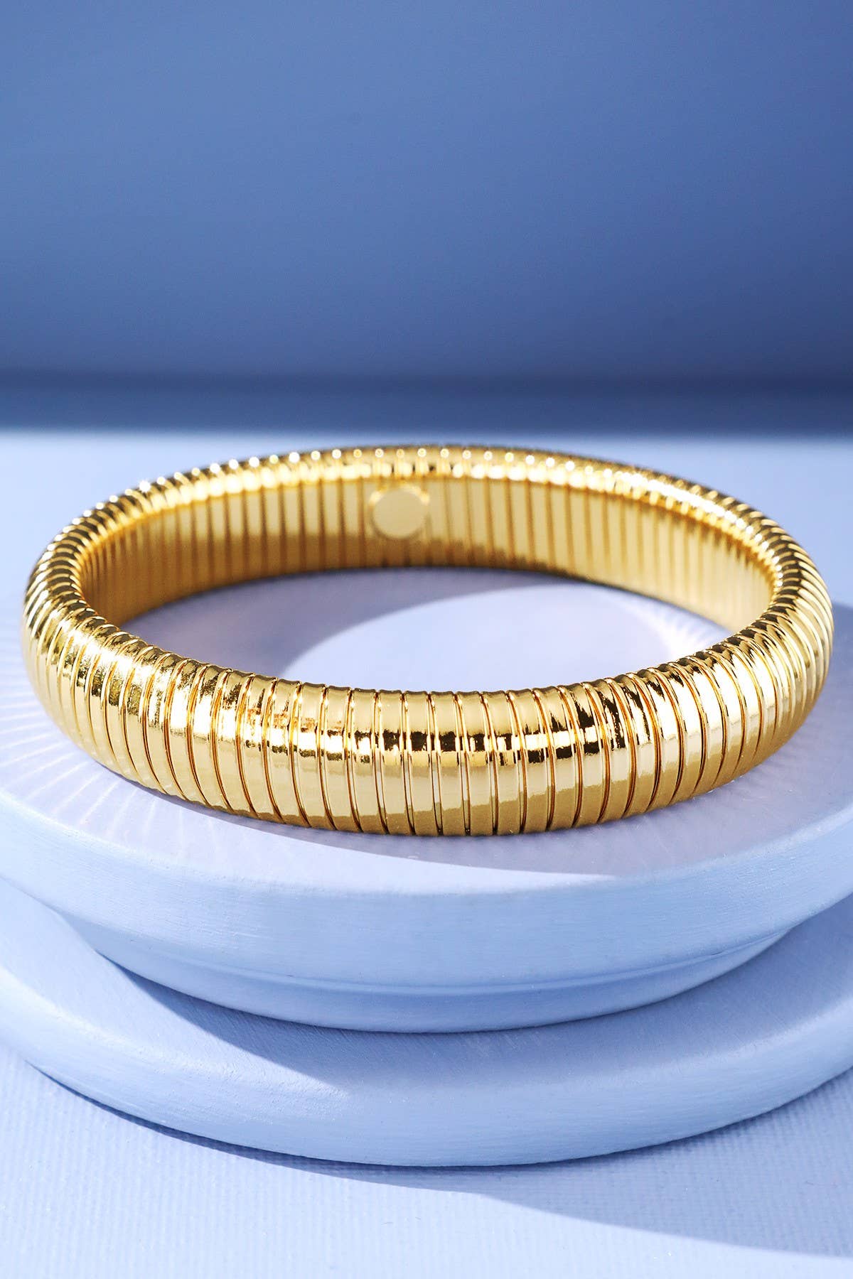 Metal Stretch Bangle Bracelet