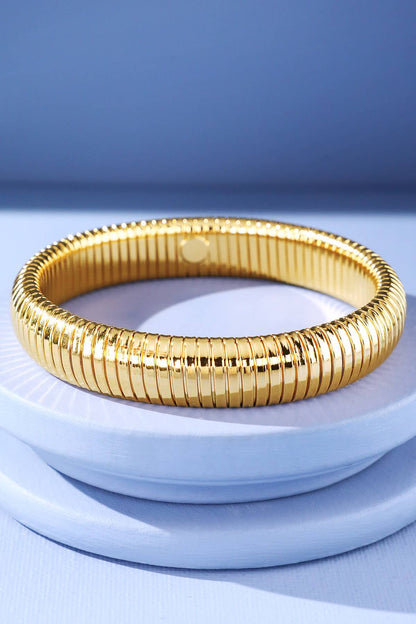 Metal Stretch Bangle Bracelet