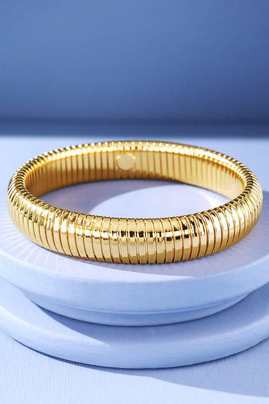 Metal Stretch Bangle Bracelet