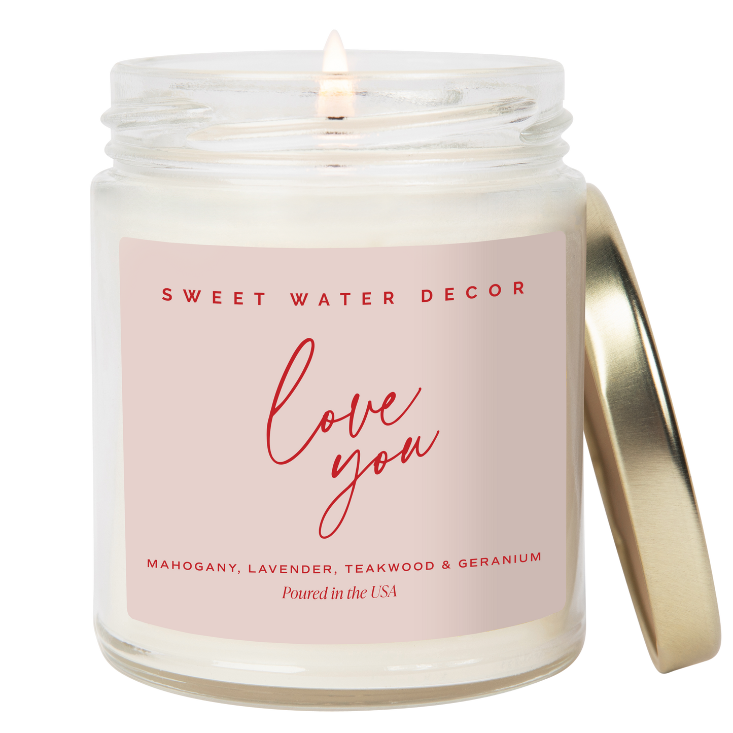 *NEW* Love You 9 oz Soy Candle - Valentine's Day Gifts