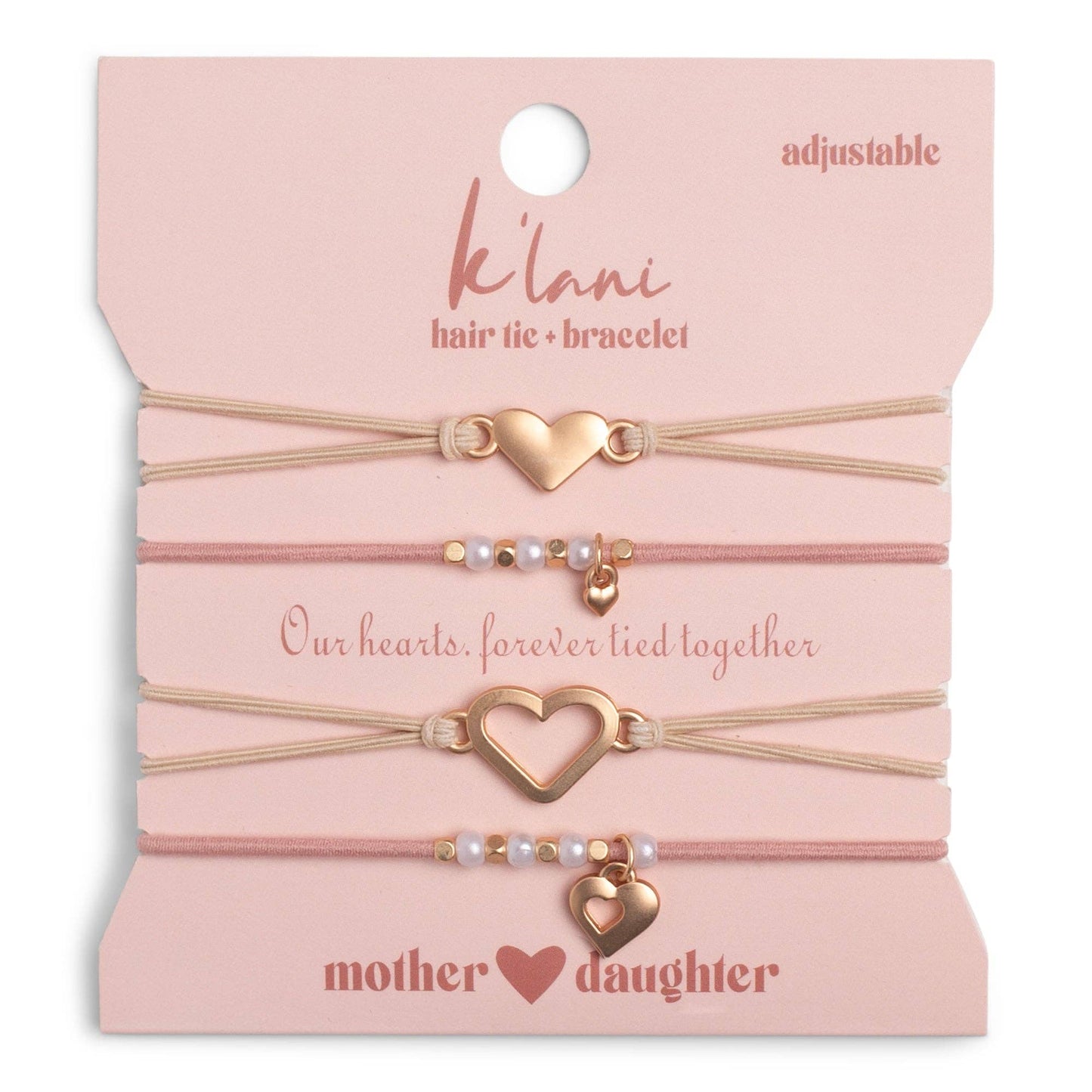 K’lani mother/daughter tie bracelet
