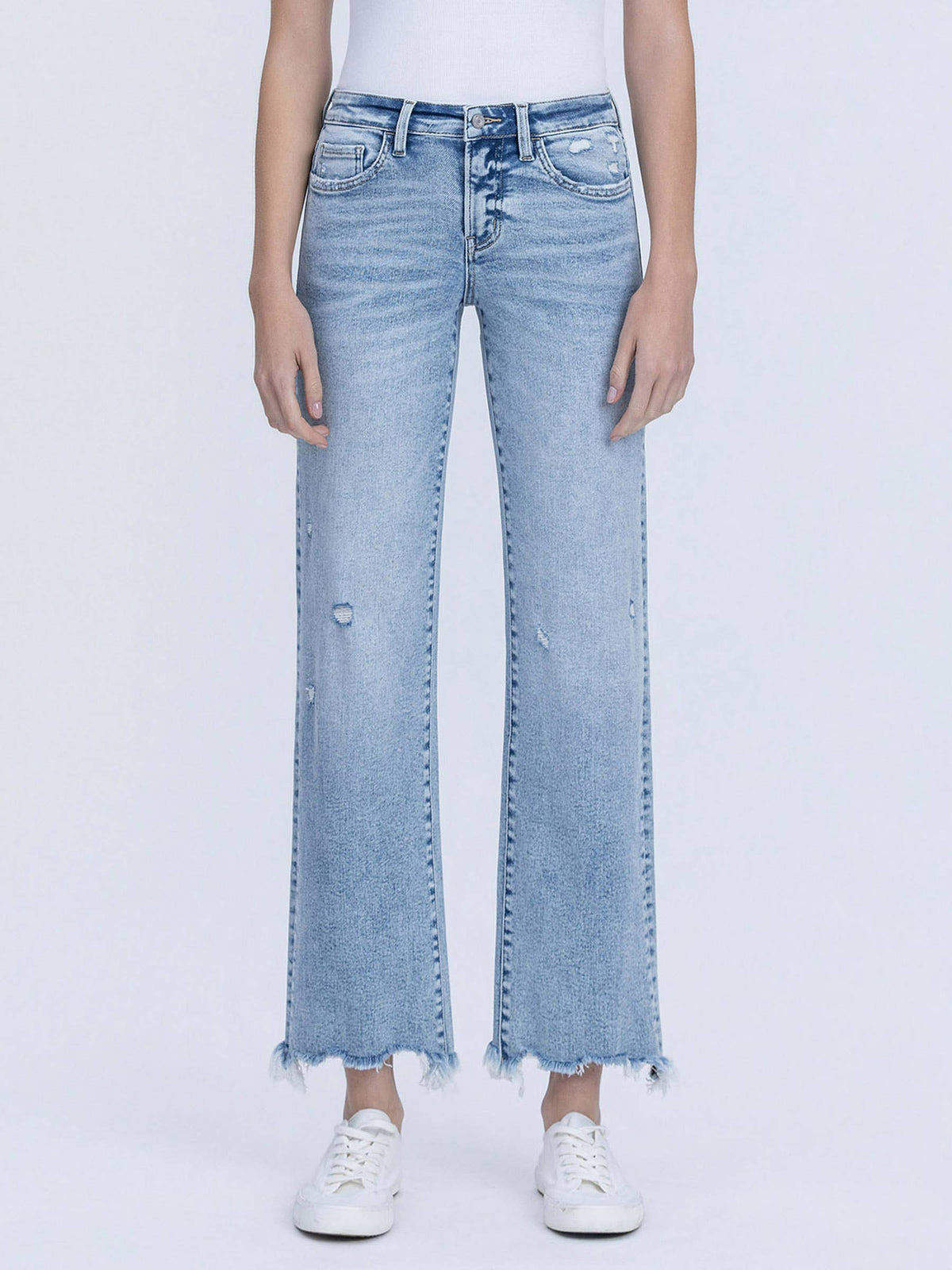 Aileeah Slim Wide Jeans