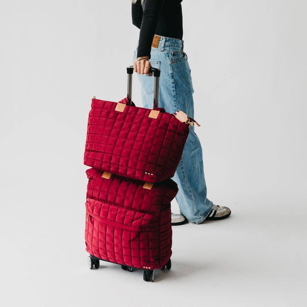 Tenley Quilted Tote Roller Bag