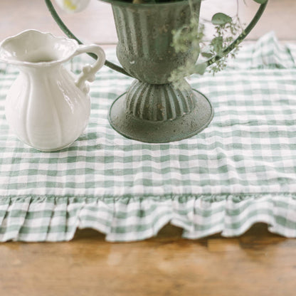 Rosehill Cottage Gingham Table Runner