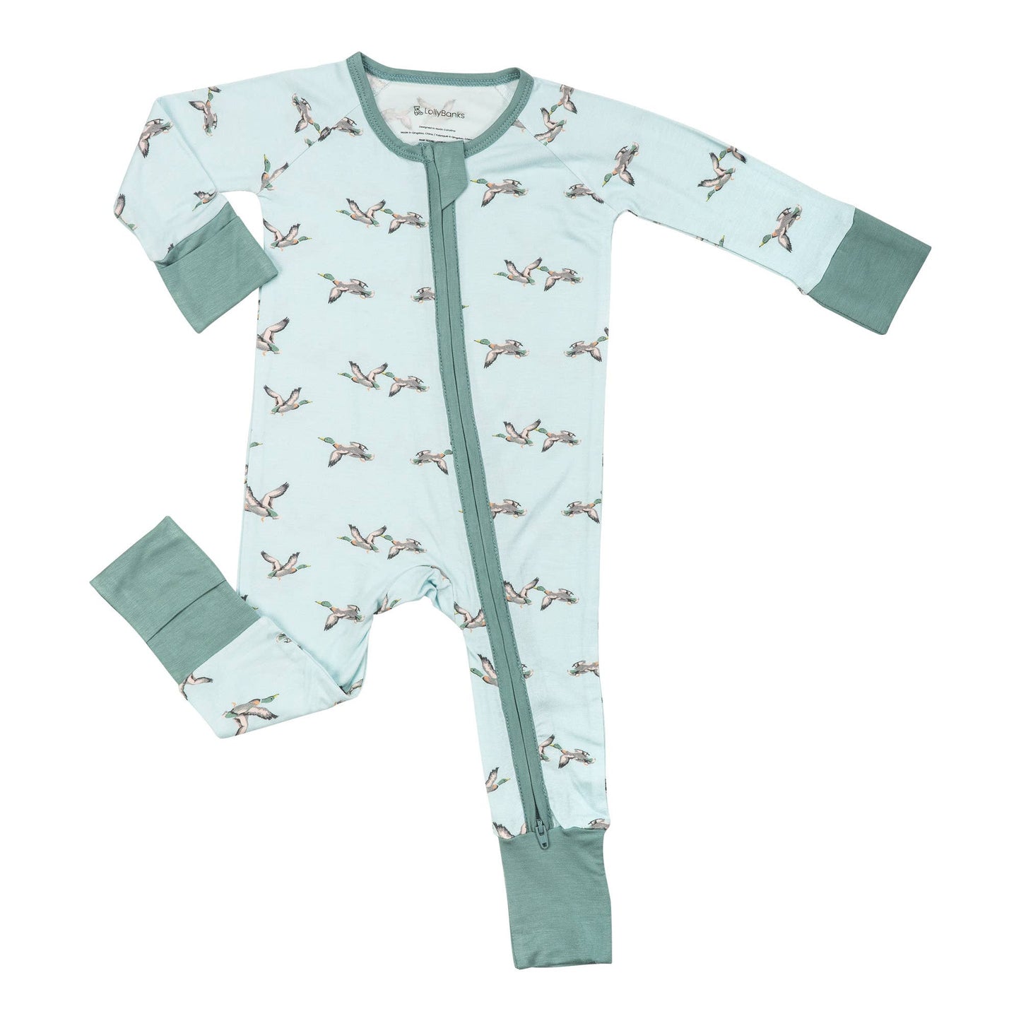 Bamboo Duck Zip PJ
