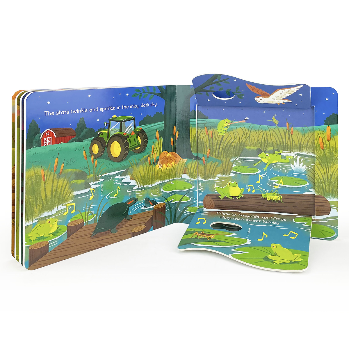 Good Night Tractor Lift a Flap Book
