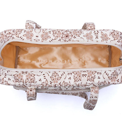 Myra Sunnyfield Diaper Bag in Mocha Beige