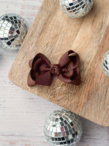 Original Grosgrain Hair Bow - Alligator Clip - 3"