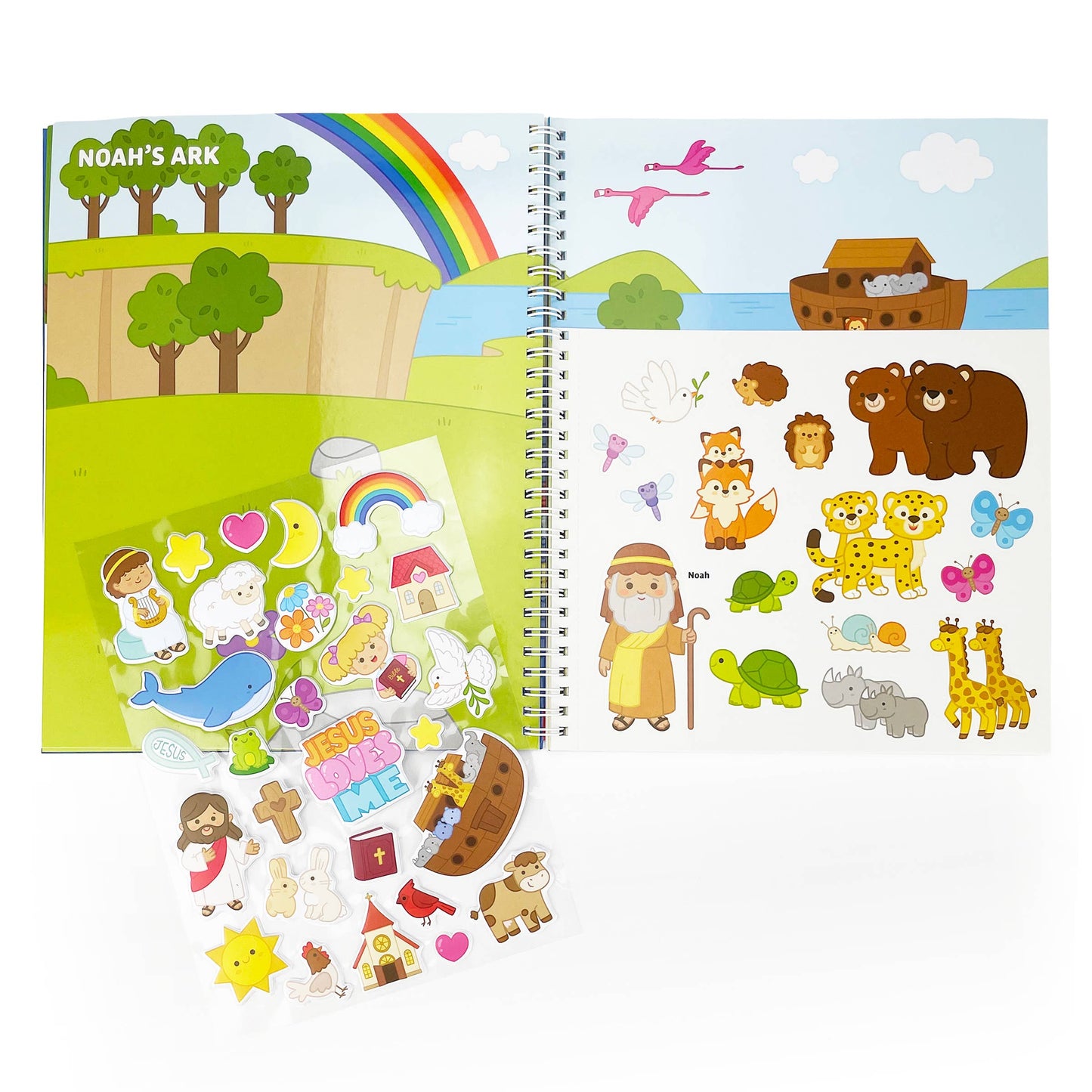 Bible Sticker Interactive Activity Book