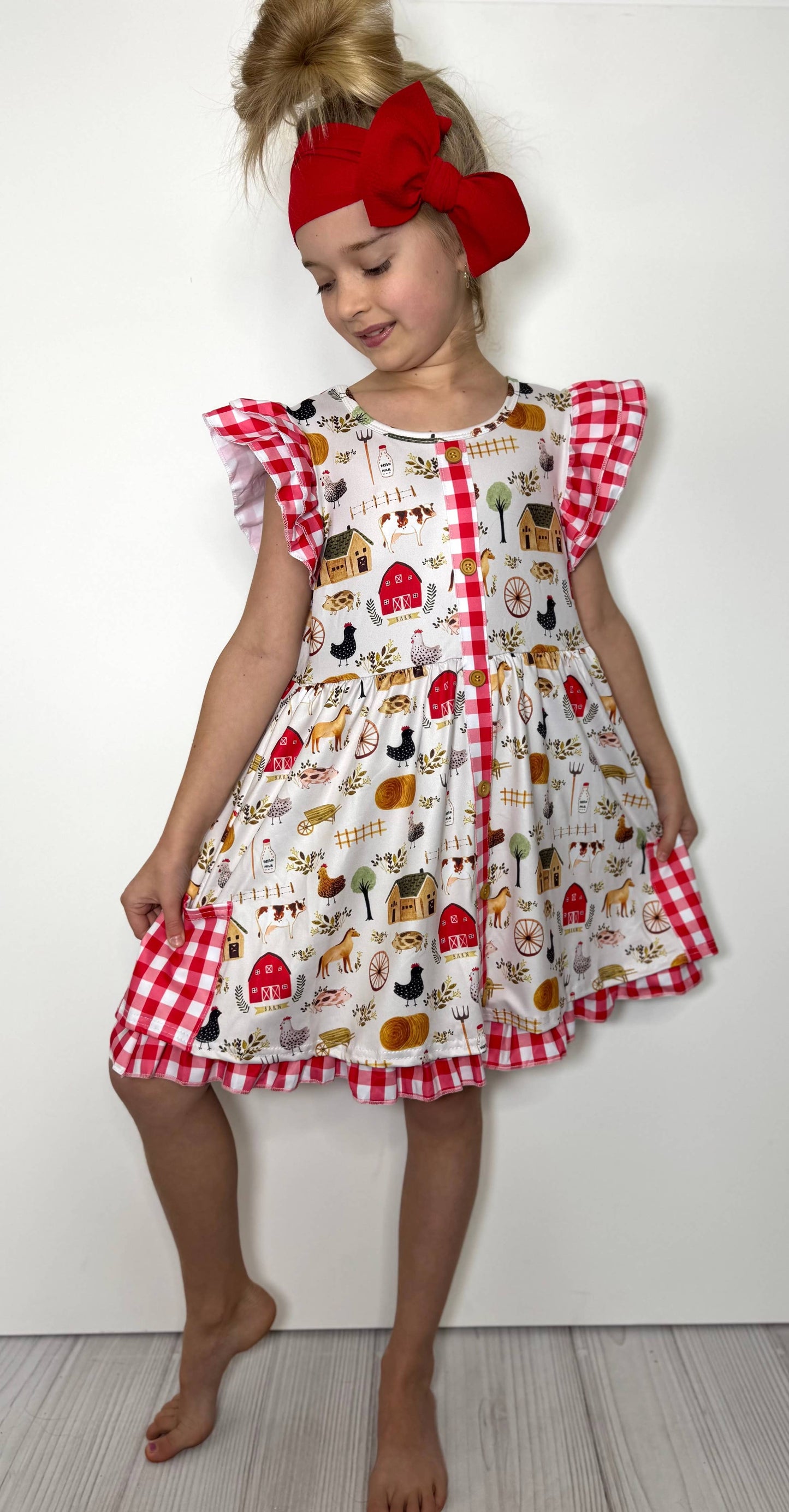 Farmers Daughter Girls Dress