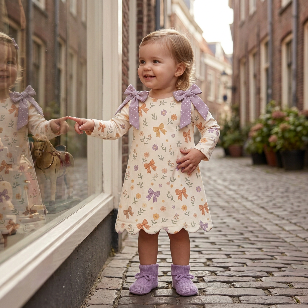 Autumn Bow Dress