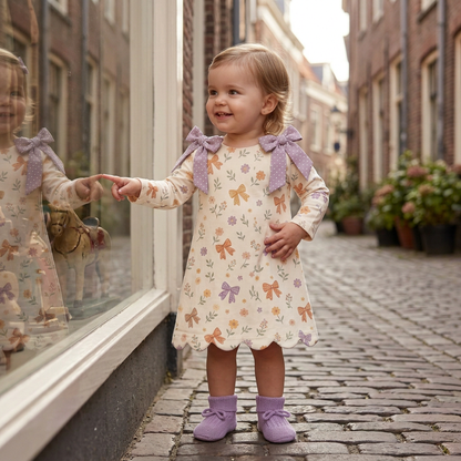 Autumn Bow Dress