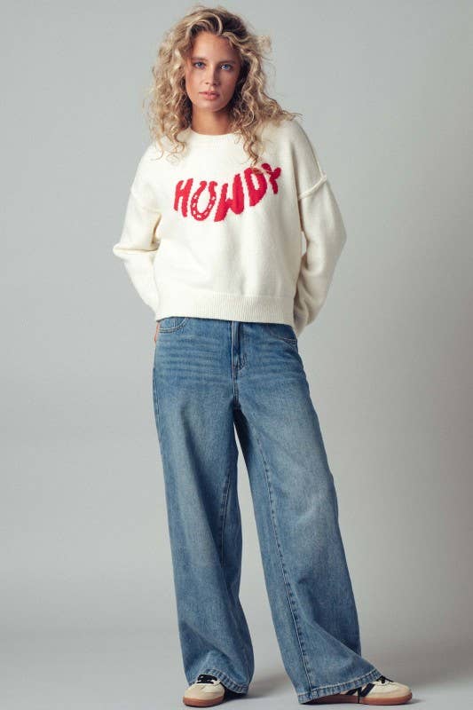 Howdy Sweater
