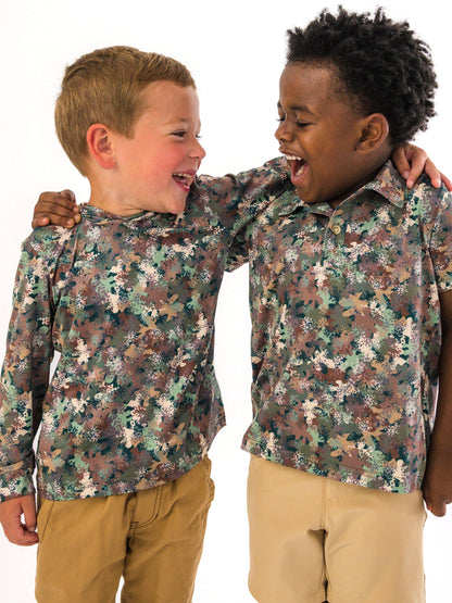 Classic Camo Short Sleeve Performance Polo