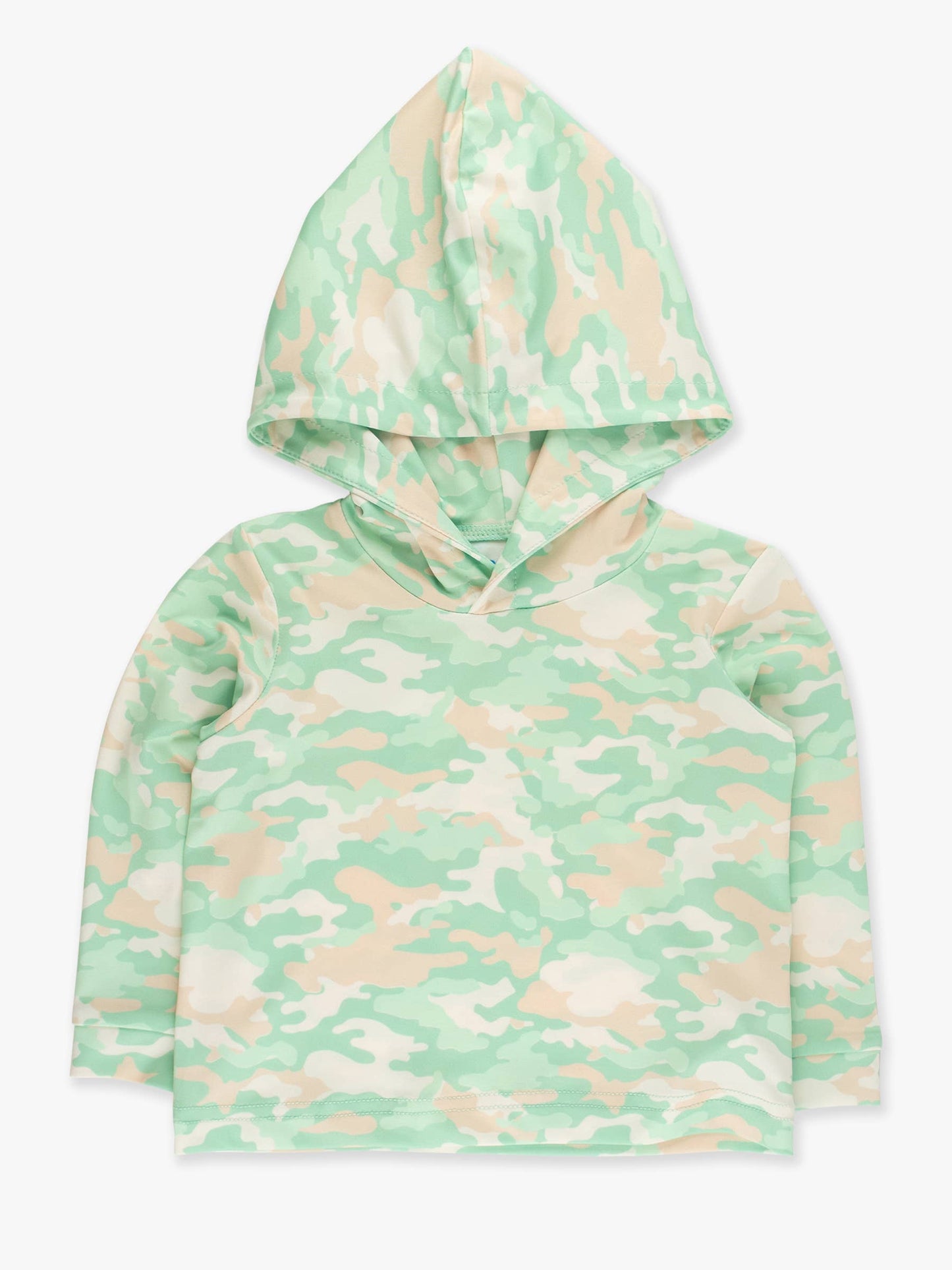 Boys Sage Trail Camo Performance Hooded Shirt