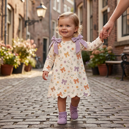 Autumn Bow Dress