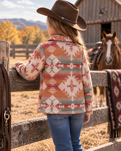 Girls’ Southwest Shacket