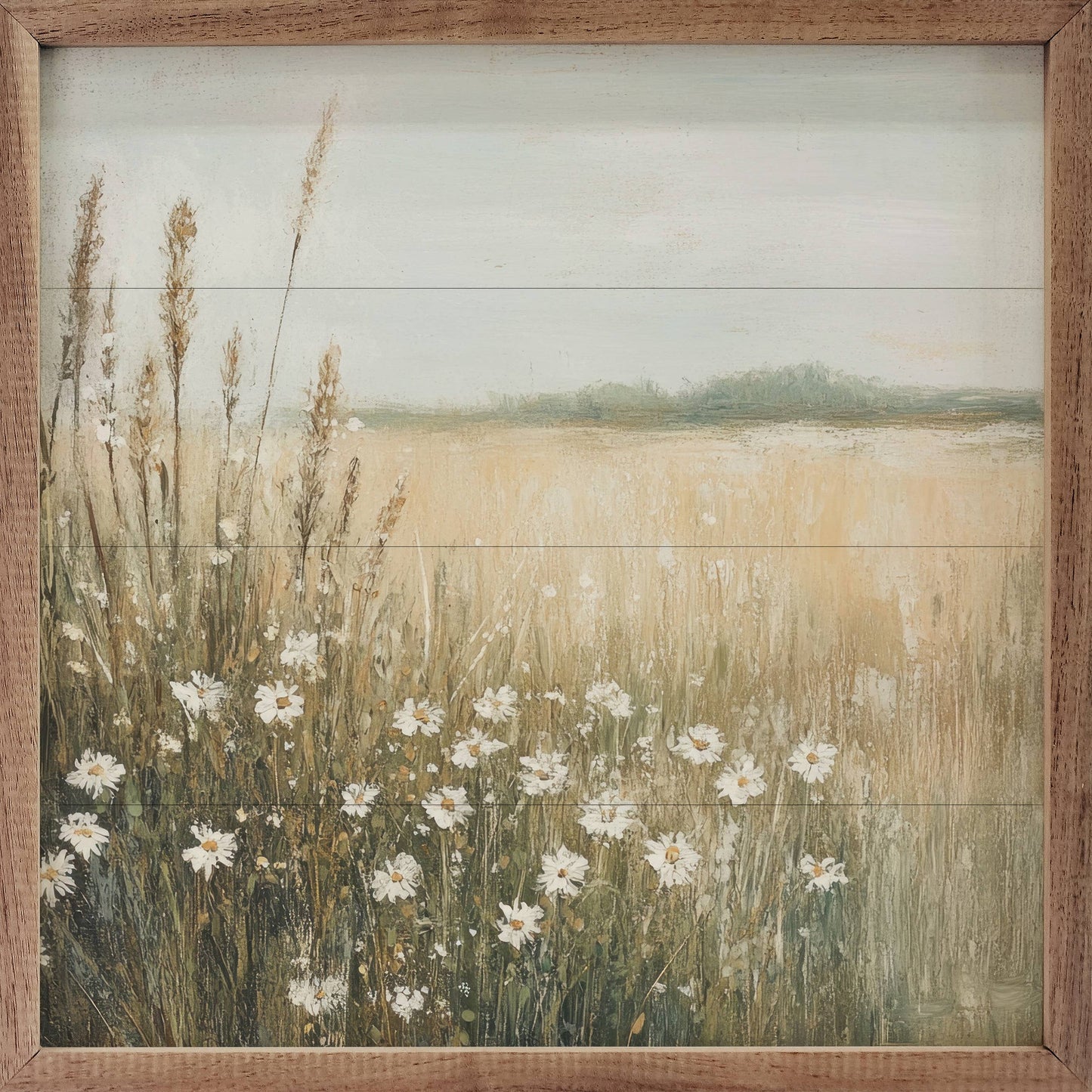 Daisy Dream Wood Canvas
