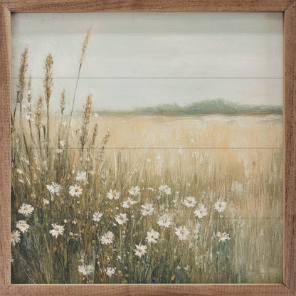 Daisy Dream Wood Canvas