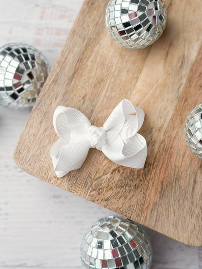 Original Grosgrain Hair Bow - Alligator Clip - 3"