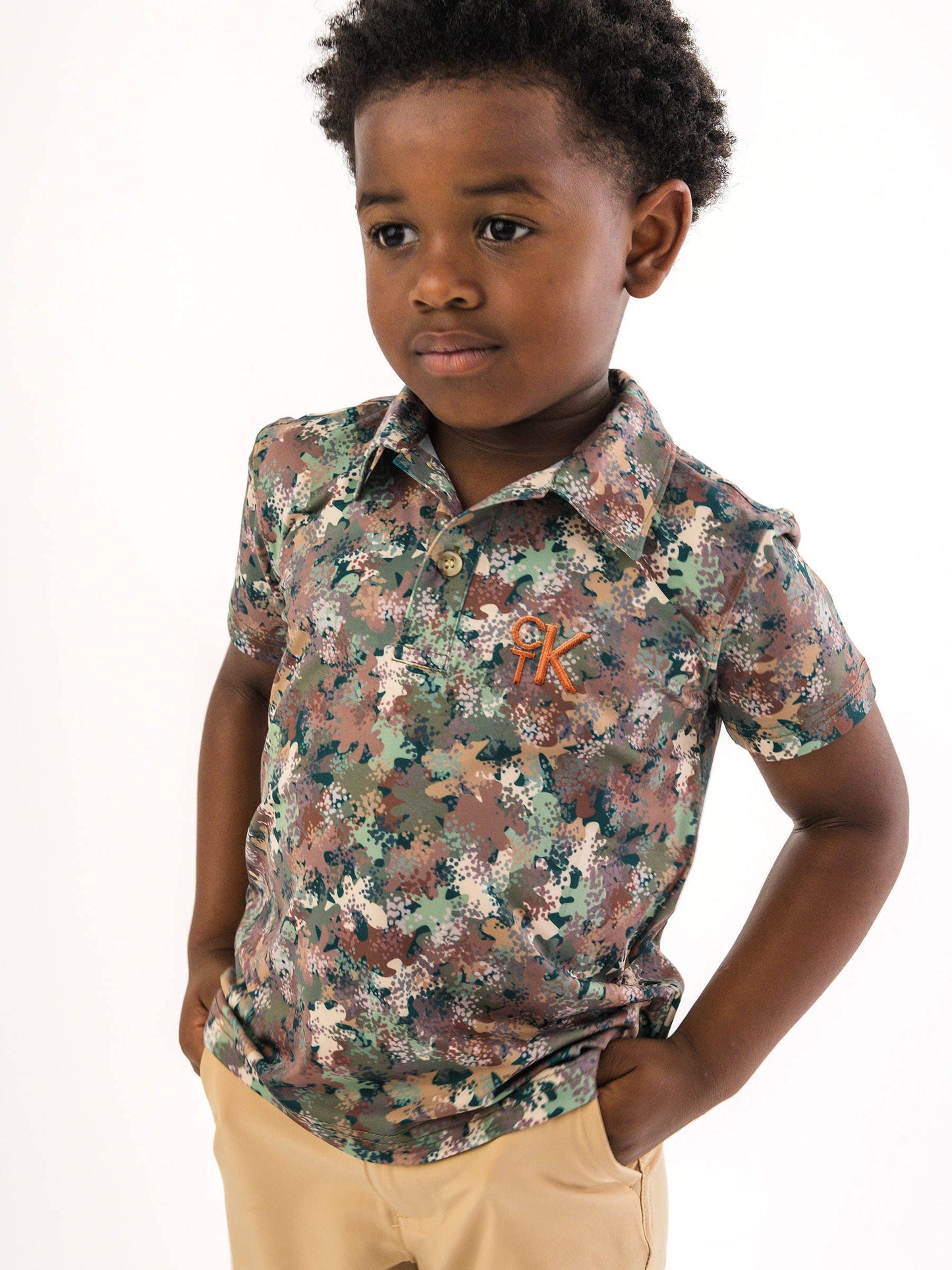 Classic Camo Short Sleeve Performance Polo