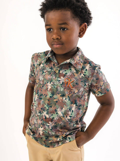 Classic Camo Short Sleeve Performance Polo