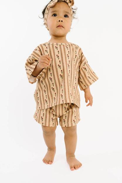 Floral Heirloom Slouchy Set