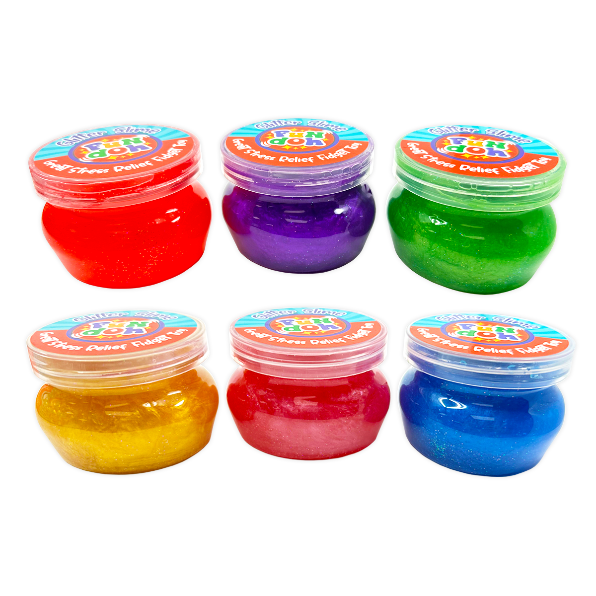 Fun Doh Fidget Glitter Slime