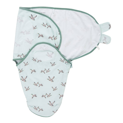 Velcro Newborn Duck Swaddle Sack