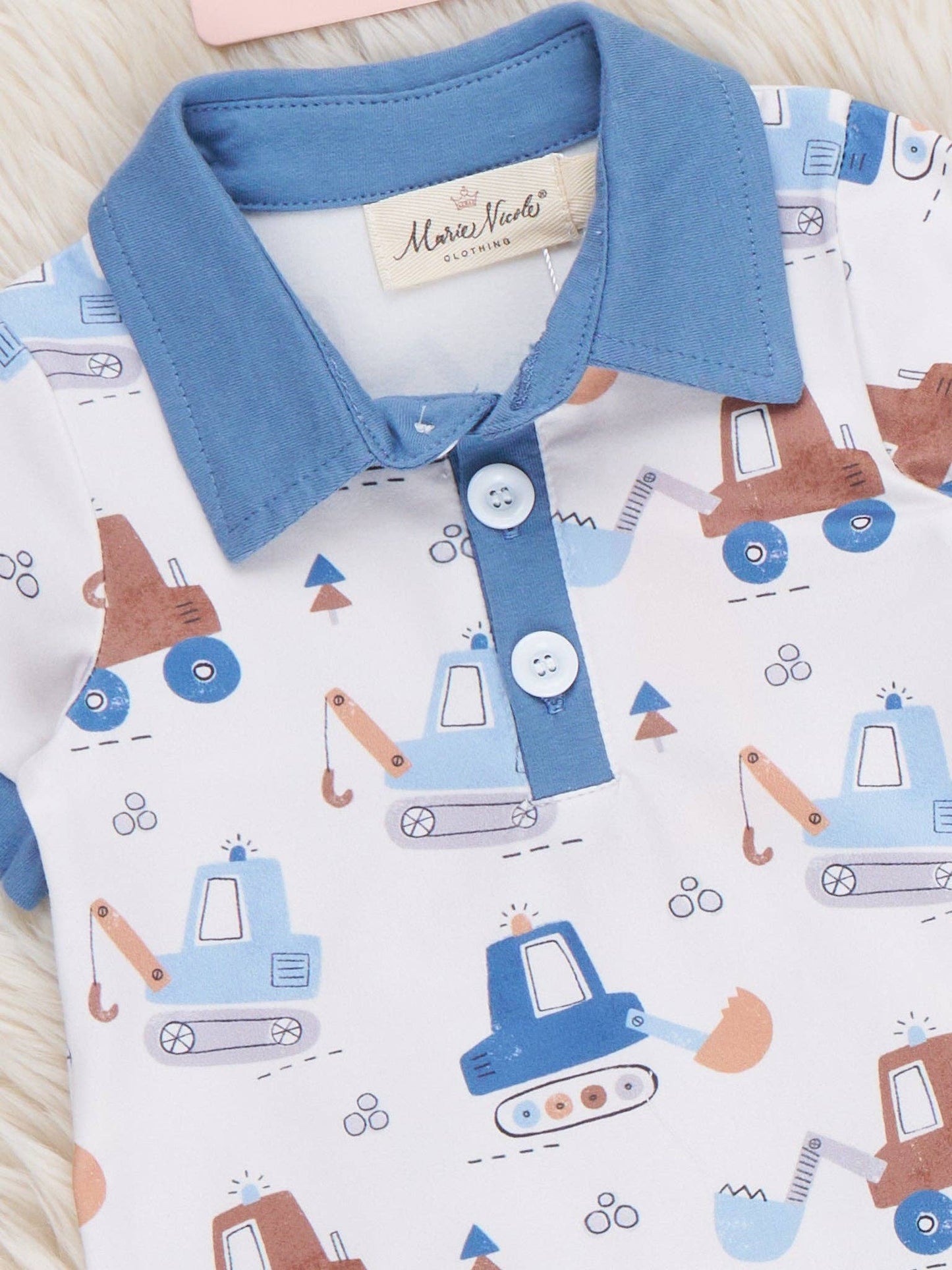 Excavators Polo Romper