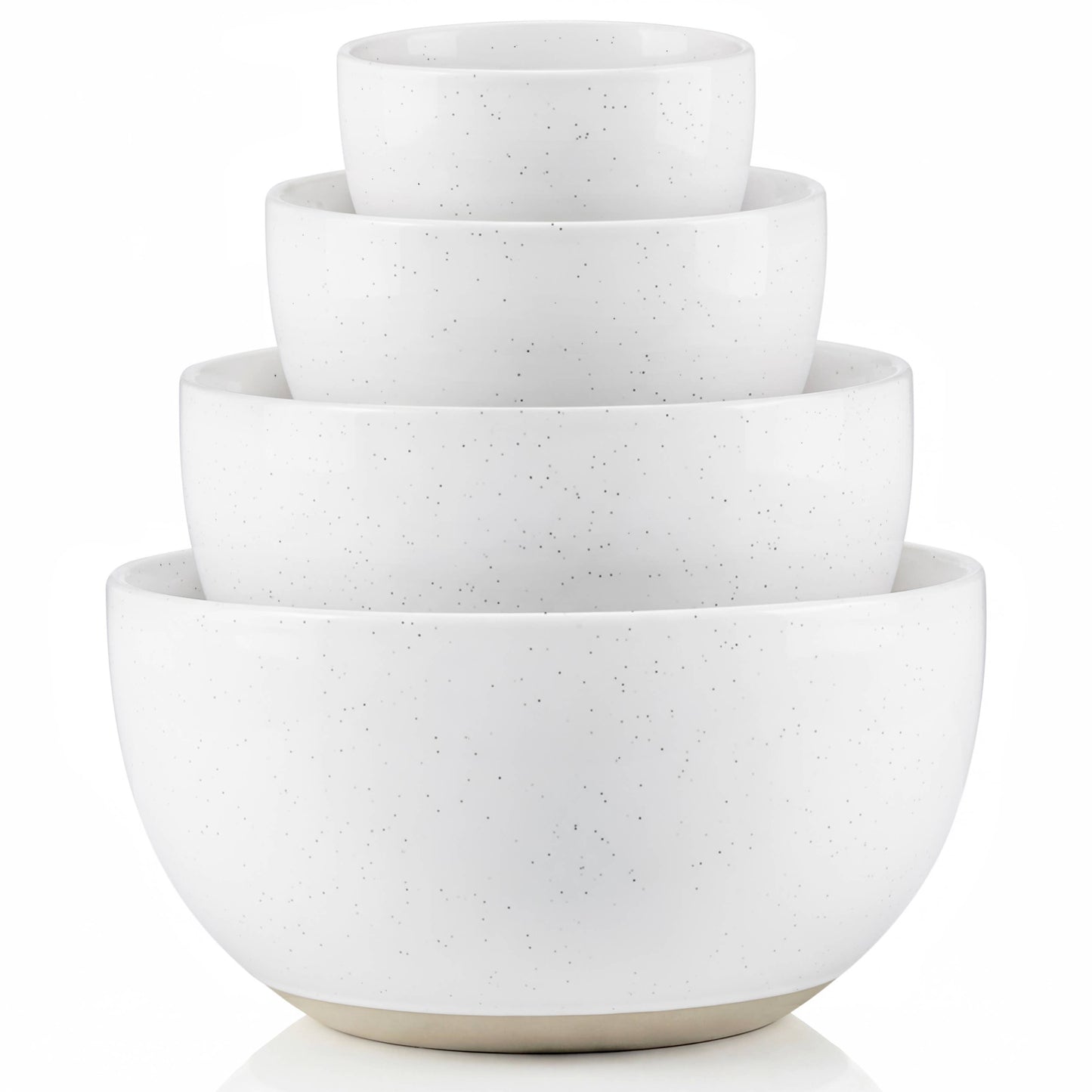 Ceramic Nesting Bowls, Set of 4