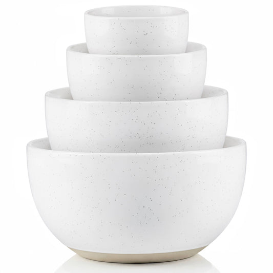 Ceramic Nesting Bowls, Set of 4