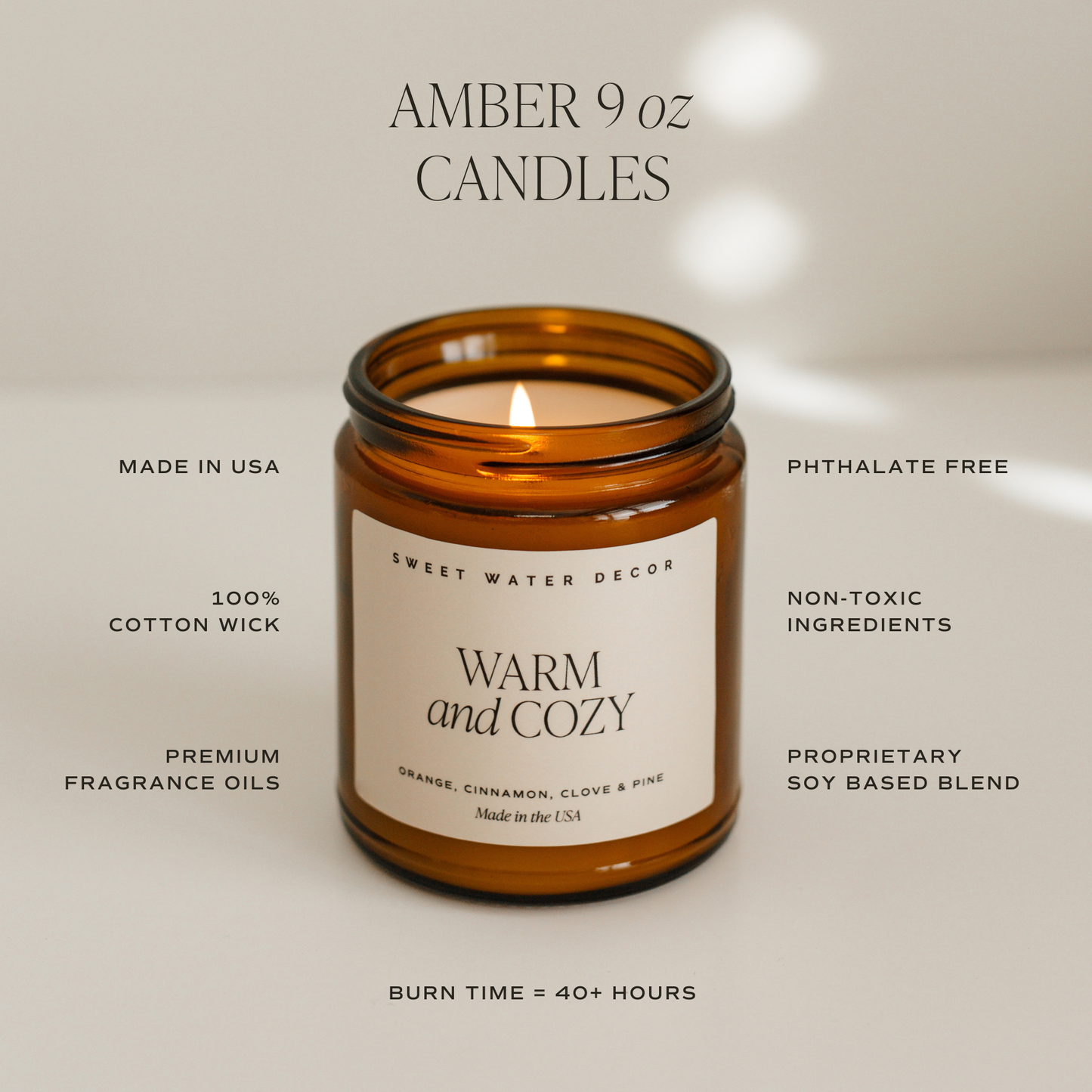 Hello Pumpkin 9 oz Soy Candle - Fall Decor & Gifts