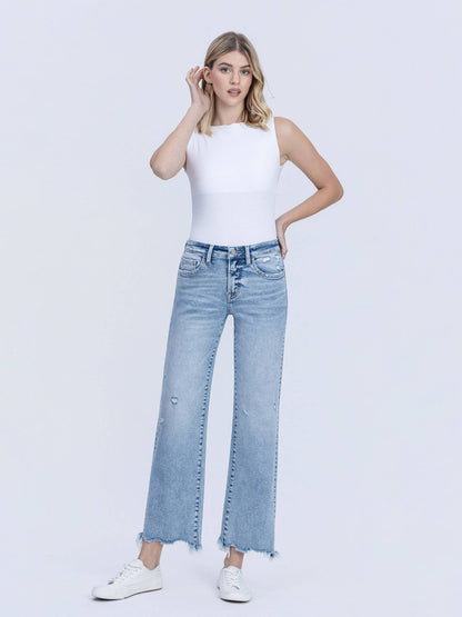 Aileeah Slim Wide Jeans